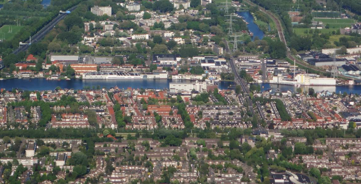 Luchtfoto van de wijk Kogerveld in Zaandam